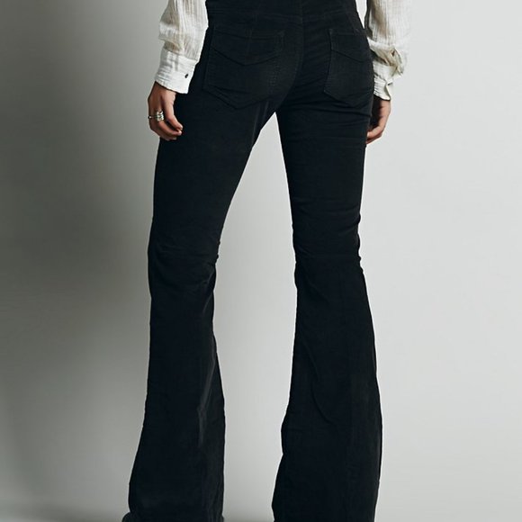 Free People Boho Corduroy just float on Bellbottom - Picture 4 of 4